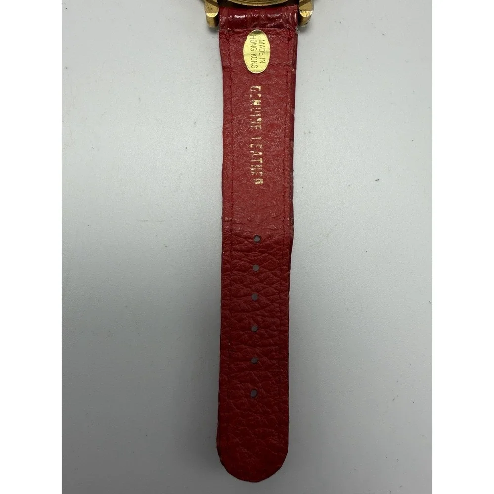 Geneva GQF Vintage New Battery Mens Santa Claus Watch 43MM 8